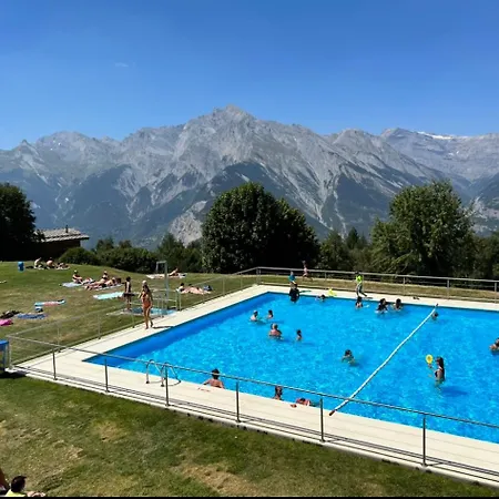 Vincenzo Appart, Confortable A Nendaz, Acces Direct Au Telecabine De Tracouet Et Parking Souterrain Inclus דירה