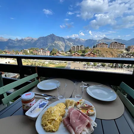 Vincenzo Appart, Confortable A Nendaz, Acces Direct Au Telecabine De Tracouet Et Parking Souterrain Inclus Lejlighed