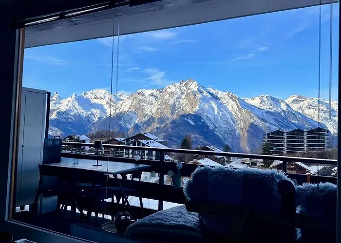 Apartman Vincenzo Appart, Confortable A Nendaz, Acces Direct Au Telecabine De Tracouet Et Parking Souterrain Inclus Nendaz